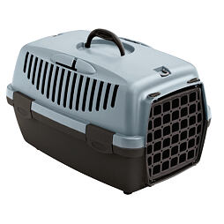 Prepravný box Gulliver 1 s plastovými dvierkami pre psy a mačky, 48 x 32 x 31 cm
